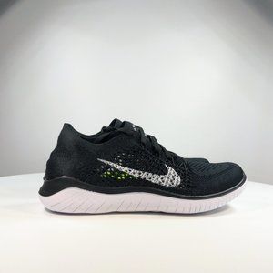 WMNS FREE RN FLYKNIT 2018 'BLACK'